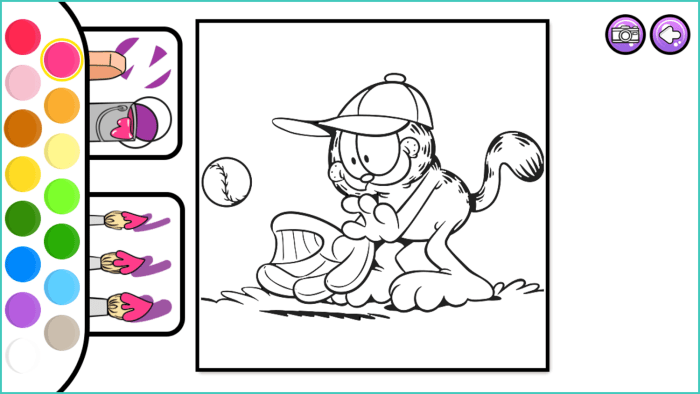 Coloring book games online free