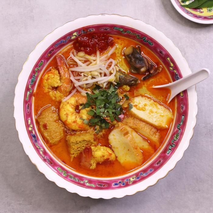 Recipe for laksa soup from singapore