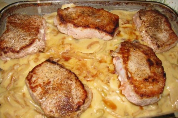 Pork chop recipe with onion soup mix