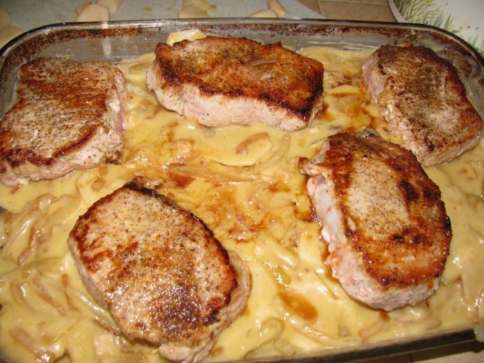 Pork chop recipe with onion soup mix