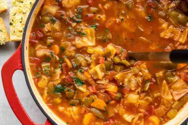 Recipe for healthy cabbage soup