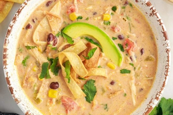 Recipe for creamy tortilla soup