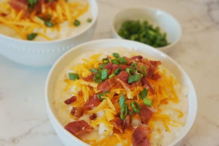 Potato soup in the crockpot recipe