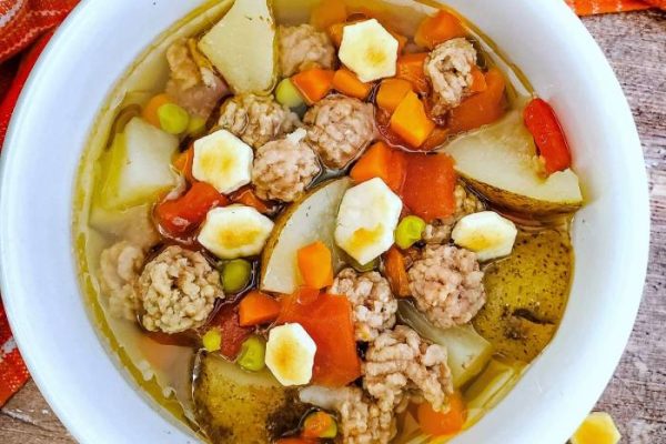 Recipe for soup using ground beef