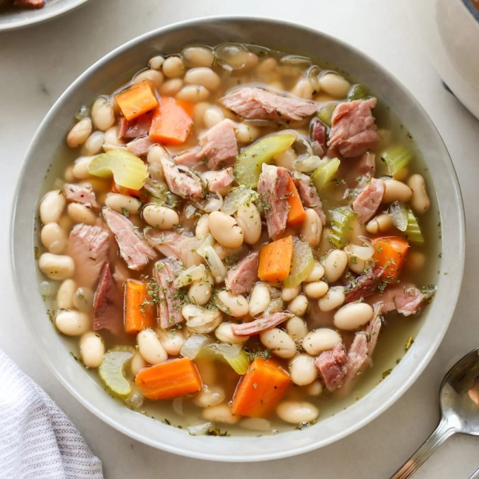 Recipe ham bean soup