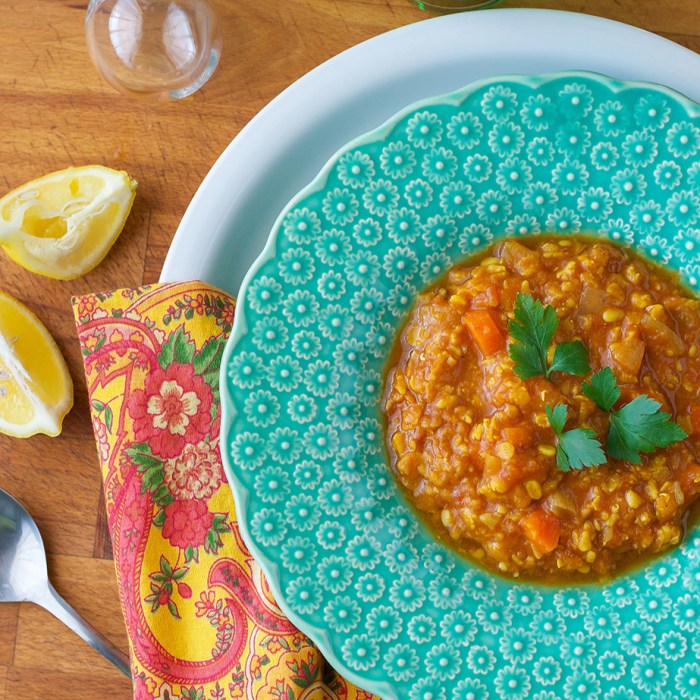 Recipe moroccan lentil soup