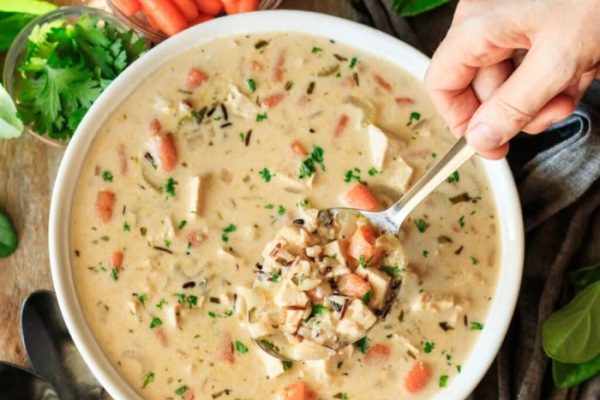 Panera cream of chicken wild rice soup recipe