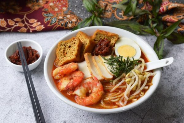 Recipe for laksa soup from singapore