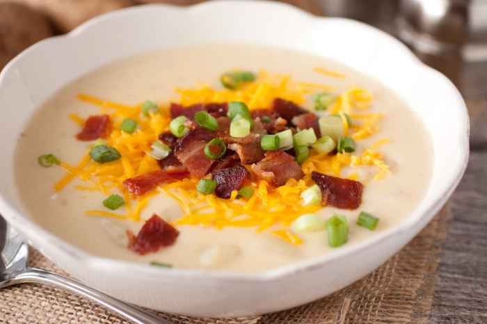 Soup potato bacon cheesy ranch recipes recipe loaded irish bowl decided baked cheese potatoes potatoe like classy cooking cheddar ireland