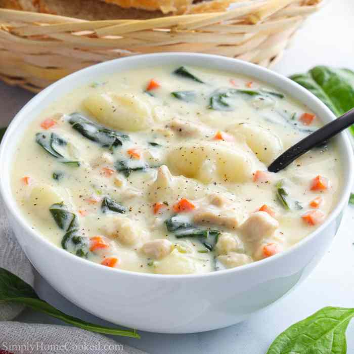 Olive garden soup recipe chicken gnocchi