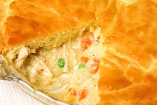 Pot pie recipe with cream of chicken soup