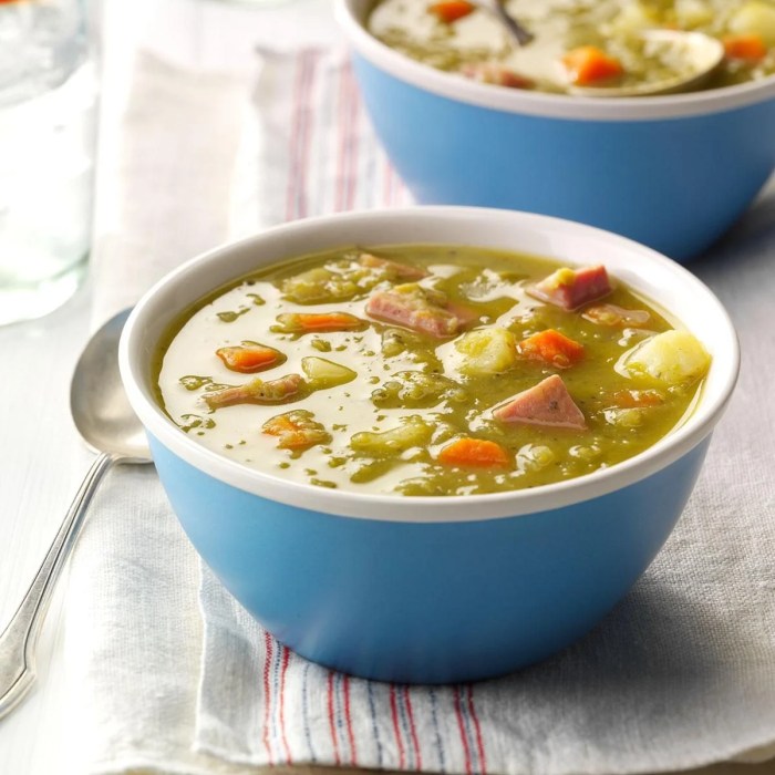 Pea and ham soup best recipe