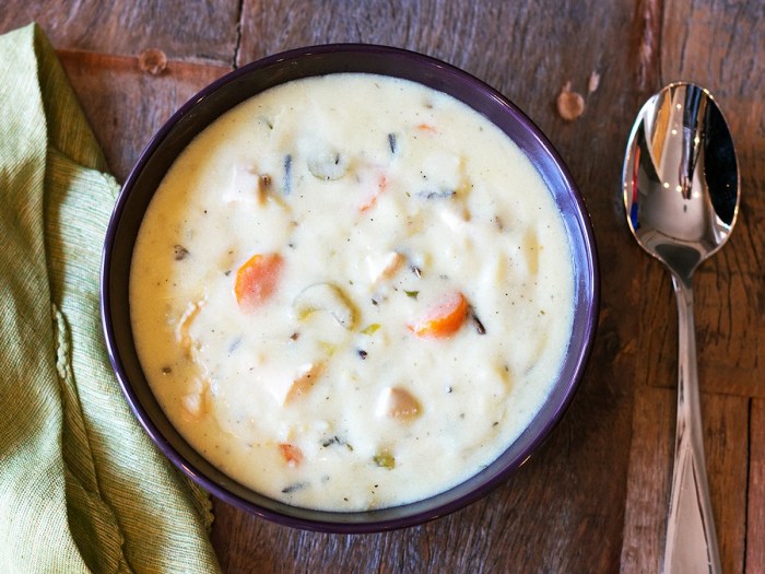 Panera cream of chicken wild rice soup recipe