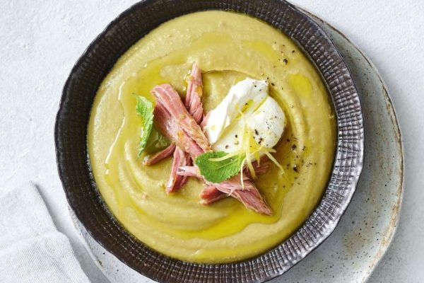 Recipe for pea and ham soup in slow cooker